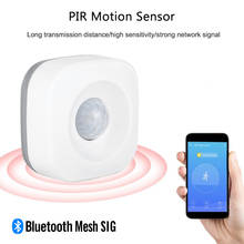 Bluetooth Mesh SIG PIR Motion Sensor Wireless Passive Infrared Detector Burglar Alarm Tuya APP Control Smart Home Security 2024 - buy cheap