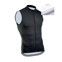 Camisa sem mangas da equipe de ciclismo masculina, colete de bicicleta para inverno, camisa esportiva de corrida profissional, 2021 2024 - compre barato
