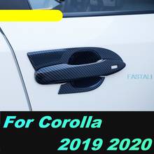 Manija de puerta exterior para Toyota Corolla 2019 2020, cubierta de protección, cuenco de puerta, marco de decoración de lentejuelas, accesorios de coche 2024 - compra barato