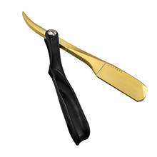 Профессиональный складной нож для бритья для мужчин, инструменты для парикмахера, держатель для бритвы для удаления волос, прямая бритва из нержавеющей стали, 6 цветов 2024 - купить недорого