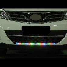 56 см 7 цветов 48 Светодиодный rgb-сканер вспышка для автомобиля стробоскоп рыцарь всадник комплект светильник полоса M4YB 2024 - купить недорого