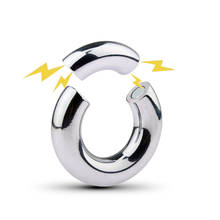 5 tamanhos masculino anel pênis magnético escroto pingente bola maca galo anel sexo ajuda brinquedos para homens atraso ejaculação bens íntimos 2024 - compre barato