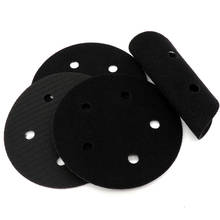 1Pcs 5 Inch 125mm 5 Hole Hook and Loop Sanding Interface Pad Protection Disc for Abrasive Sander Polishing & Grinding 2024 - buy cheap