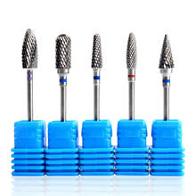 1PC Ceramic Tungsten Carbide Nail Drill Bits Milling Cutter For Manicure Pedicure Nail Art Accessories Nail File Tool 2024 - buy cheap