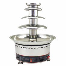 110V 220V 4 Tiers 60cm 304 Stainless Steel Commercial Electric Chocolate Fountain Machine For Commercial Household Using 2024 - buy cheap