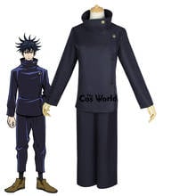 Jujutsu Kaisen Fushiguro Megumi Japanese School Uniforms Hoody Pants Outfit Anime Customize Cosplay Costumes 2024 - buy cheap