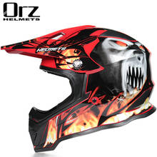 Capacete de motocross para homens, rosto inteiro, downhill, motocicleta, motocross, capacete, atv adult dot adulto 2024 - compre barato