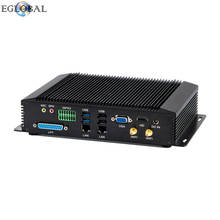 Eglobal DDR4 industrial mini pc 2* lan 6*com intel core i5 8250U i7 8550U rugged fanless computer GPIO LPT HDMI VGA 3G/4G WiFi 2024 - buy cheap