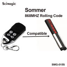 Controle da porta 868 mhz porta da garagem controle remoto duplicador sommer 4020 TX03-868-4 abridor de porta para códigos de rolamento 2024 - compre barato