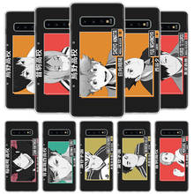 Anime haikyuu! Id cartão capa de telefone para samsung galaxy s20 fe s21 ultra s10 lite s9 s8 plus s7 borda j4 j6 + j8 s10e coque 2024 - compre barato