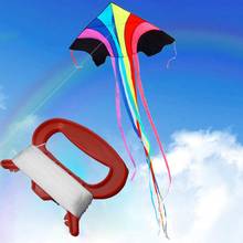 100m Outdoor Sports Flying Kite Line thin thread with D Shape Winder Board Tool Kit For Children Kids Stunt Kite wholesale 2024 - buy cheap