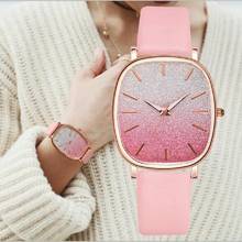 Montre femme 2019 relogio feminino mulher relógio de pulso senhoras relógio de couro relojes para mujer zegarek damski presentes 2024 - compre barato