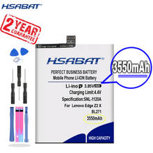 New Arrival [ HSABAT ] 3550mAh BL271 Replacement Battery for Lenovo Edge Z2 X / ZUK Edge Z2151 2024 - buy cheap
