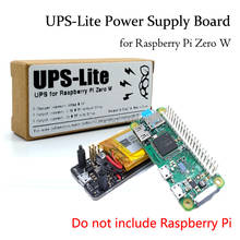 Raspberry Pi Zero W UPS Lite, fuente de alimentación, placa, indicador de batería i2c MAX17040G 2024 - compra barato