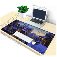 XGZ Winter Snow Scenery CSGO DOTA Large Durable Desktop Mouse Pad Premium Locking Edge Rectangular Game Mousepad 60x30 / 90x40 2024 - buy cheap