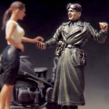 1/35 Let's Go, Dancing officers and ladies, Resin Model Soldier GK, military themes, Unassembled and unpainted kit 2024 - buy cheap