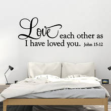 Colorful Love Each Other Wall Sticker Pvc Wall Stickers Wall Art Wall Paper Kids Room Nature Decor Art Mural 2024 - buy cheap