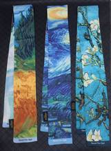 120*9 см Новый женский шелковый шарф с твиловым переплетением 2024 - купить недорого
