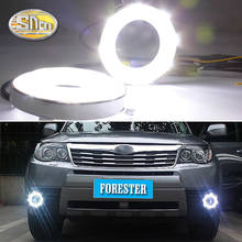 Relé de seta azul para subaru forester 2009 2010 2011 e 2012, lâmpada drl em abs, à prova d'água, 12v, luz diurna 2024 - compre barato