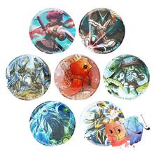 Duel Monsters Anime Badge Game Cards Metal Badge Brooch Pins 2024 - buy cheap