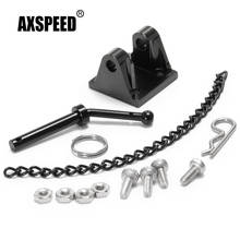 AXSPEED-gancho de cadena de remolque de aleación de Metal, soporte de grillete para Axial SCX10 D90 D110 1/10 RC Rock Crawler, piezas de coche 2024 - compra barato