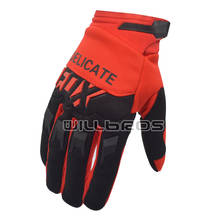 Fox-guantes de malla de aire para hombre, accesorio delicado para motociclismo, MTB, ATV, carreras, negro y rojo 2024 - compra barato