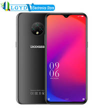 DOOGEE-móvil X95 Pro, 4GB + 32GB, 6,52 pulgadas, Android 10, batería de 4350mAh, cámaras traseras triples, OTG, SIM Dual 2024 - compra barato