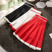 Falda plisada de cintura alta para estudiantes, minifalda japonesa de Anime, traje de marinero, faldas cortas, 3 colores 2024 - compra barato