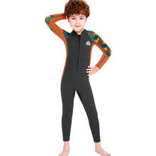 Children Boys Printed Surfing Jellyfish Swimsuits Wetsuit For Kids Neoprene Diving Suits Swimwear Swimming Wetsuits 2.5mm Thick 2024 - buy cheap