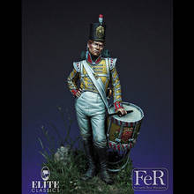 1/32  Drummer Boy 77th East Middlesex 1808 Resin kit Figure GK Uncoated No colour 2024 - buy cheap