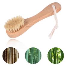Drop Ship Facial Cleanser Brush Bamboo Massage Brush Portable Size Face Cleaning Massage Face Washing Product Skin Care Tool 2024 - buy cheap