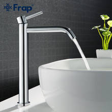 Frap high quality Tall bath sink faucet bathroom slim hot and cold basin water mixer tap bathroom single sink faucet Y10122/23 2024 - купить недорого