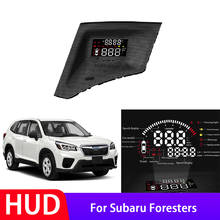 Tela de alta qualidade e eletrônica hud, obd, para subaru foresters, velocidade do carro, display head-up, para transformação de peças de carro 2024 - compre barato