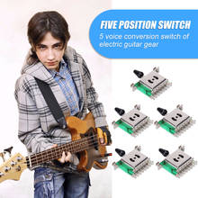 Guitar Pickup Selector Playing 5 Way Supplies Tone Switch Music Lovers Guitar for ST SQ Electric Guitarra Parts 2024 - buy cheap
