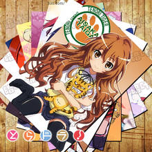 10 PCS/LOT Anime Toradora Poster Model Sticker Postcard Toy Taiga Ryuuji Minori Ami Yuusaku TIGER×DRAGON! Wall Picture Gift Card 2024 - buy cheap