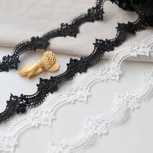 Free Shipping 5Meters/Lot,3.2cm/1.25'' Width,Exquisite Water Soluble Embroidered Lace DIY Necklace Sewing Accessories X460 2024 - buy cheap