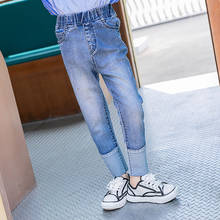 8 10 12 years Kids Girlrs Spring Autumn Jeans Teen Girls Denim Pants 2024 - buy cheap
