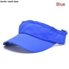 Visera de verano transpirable Unisex, visera de lino, sombrero de paja de ala ancha grande, protección UV, Unisex 2024 - compra barato