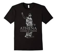 Athena Goddess of Wisdom Greek Mythology Mens T-Shirt. Summer Cotton Short Sleeve O-Neck Unisex T Shirt New S-3XL 2024 - buy cheap