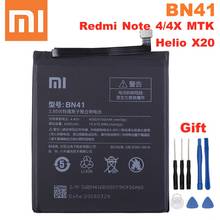 Xiao-batería Original BN41 para Xiaomi Redmi Note 4, 4100mAh, Note 4 Hongmi/Note 4X, MTK Helio X20 2024 - compra barato