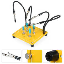 KKmoon PCB Fixture Base Arms Soldering Station PCB Fixture Helping Hands Third Hand System Electronic DIY Tools with Metal Base 2024 - buy cheap