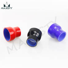 5 pcs 2" to 2.5" Straight Reducer Silicone Turbo Hose Coupler 51mm - 64mm black/blue/red 2024 - buy cheap