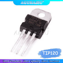10pçs tip120 a-220 darlclip transistor complementar novo original 2024 - compre barato