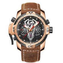 Relógio de pulso para homens, relógio militar masculino de marca luxuosa à prova d'água, mecânico, esportivo, reef tiger, reloj rga3591 2024 - compre barato