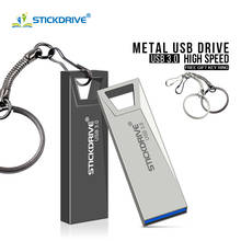 Unidad Flash USB 3,0 de Metal, unidad flash de 128GB, 64GB, 16GB, 32GB, disco u, memorias usb 3,0 para pc 2024 - compra barato