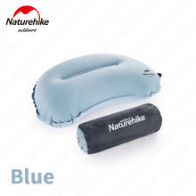 Naturehike Outdoor Automatic Inflatable Pillow Portable Ultralight 250G 3D Sponge Office Sleeping Neck Comfortable Back Pillow 2024 - buy cheap