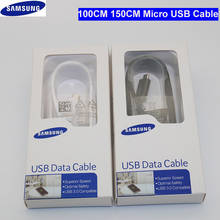 Оригинальный Micro usb кабель для Samsung Galaxy s4 s5 s6 s7 edge Note 4 Note 5 j3 j5 j7 prime, кабель для быстрой зарядки и синхронизации данных redmi 4 2024 - купить недорого