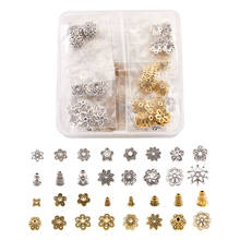 80~320pcs/box Antique Tibetan Style Alloy Bead Cap Bead Cone Mix Shape for Bracelet Necklace Jewelry Making DIY Accessories 2024 - buy cheap