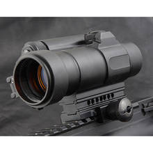 Tactical M4 1x40 Red Dot Sight Rifle Scope Aluminum Alloy 20mm Picatinny Weaver Hunting Shooting 2024 - buy cheap