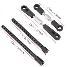 Universal Metal Steering Rod Car Shell Column Body Mounts Set for 1/10 HSP 02012 94122 94123 RC Car Parts 2024 - buy cheap
